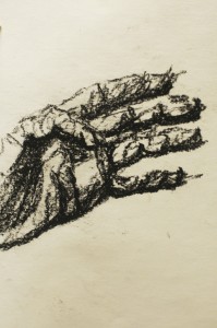 Peter Morgan, "Gesture Hand"