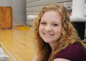 Pictured above: Senior Kellyn Harrison. "After three years of trying, I finally did it!" exclaimed Harrison, elated. Photo by Brendan Dulohery. Pictured above: Senior Kellyn Harrison. "After three years of trying, I finally did it!" exclaimed Harrison, elated. Photo by Brendan Dulohery.