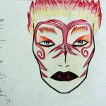 Make-up design for Oberon (A Midsummer Night's Dream)