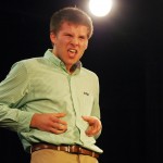 Liam Murphy performs his Humorous Interpretation "Ridgeville Elementary School's Extremely Talented Show."