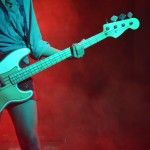 Bass guitarist Caroline Roe