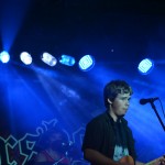 Lead singer Ryan Dugan pauses at the end of a song