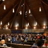 Hundreds of Students showed up at Hillcrest Church in support of Tyler and his family.