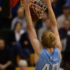 During the third quarter Sophomore Lucas "Big Tuna" Jones Dunked for the second time this season