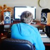 Working on his computer, Junior Scott Kerns creates a new song. Kearns first became interested in making music after attending a deadmau5 concert with his brother freshman year. "I just really liked what i heard," Kerns said. Photo by Jake Crandall