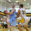 Senior Zach Schnieder turns for a shot. Photo by Maddie Schoemann