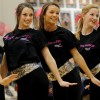 The Lancer Dancers pose to finish their dance. Photo by McKenzie Swanson