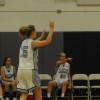 Chloe Harrington calling for the ball Photo By Hayden Roste