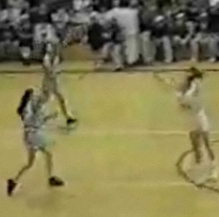 English teacher sinks half-court shot for East in '92-'93 season