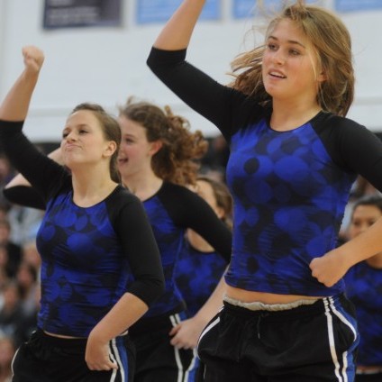 Video: Lancer Dancers Perform at Football Playoffs Assembly