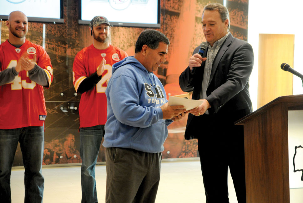 Coach Sherman Wins Coach of the Year Award