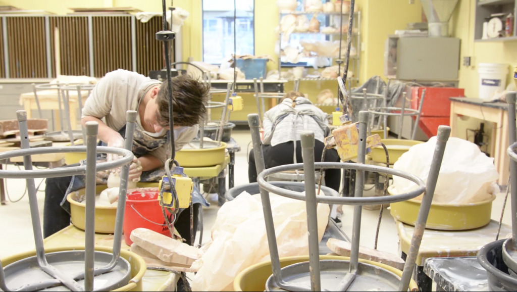 Seniors Pursue Ceramics Independent Study