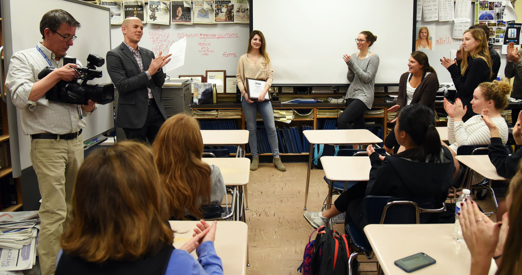 Senior Wins State Journalist of the Year