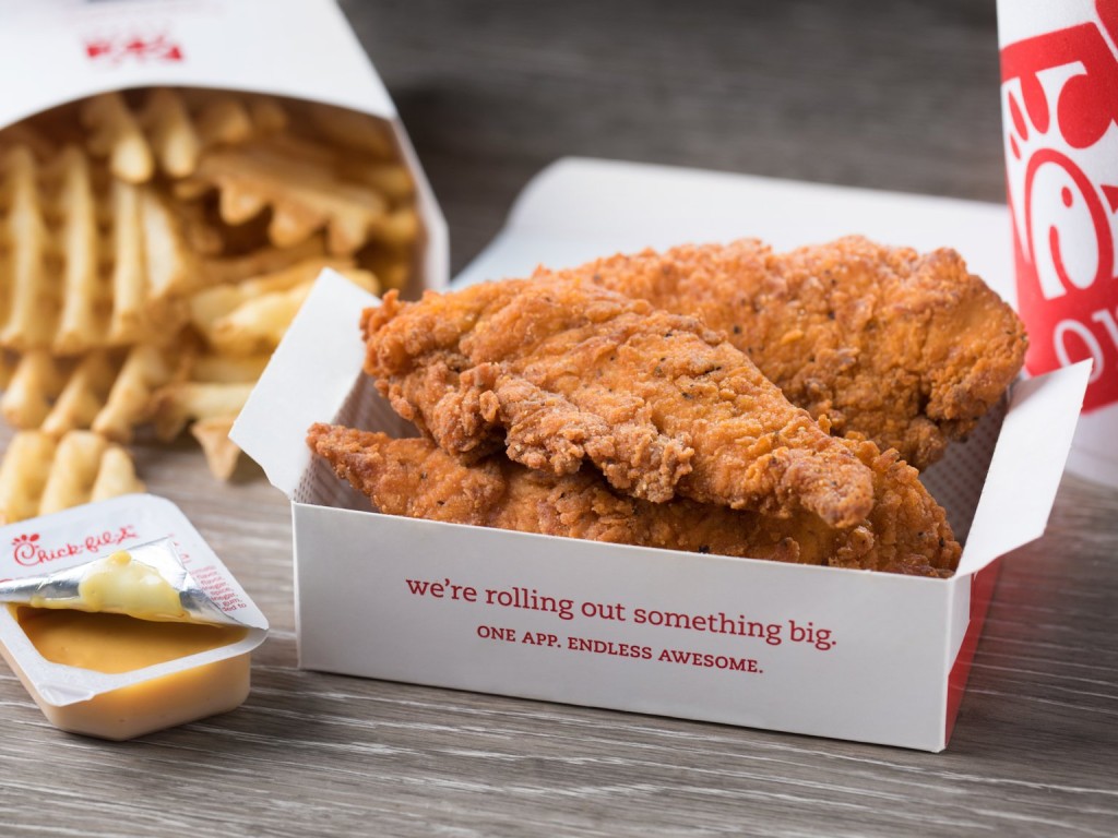 Chick-fil-A Spicy Chicken Strips