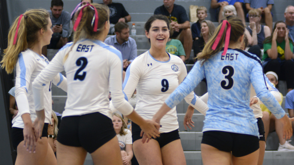 Gallery: Volleyball hosts the Dig Pink event