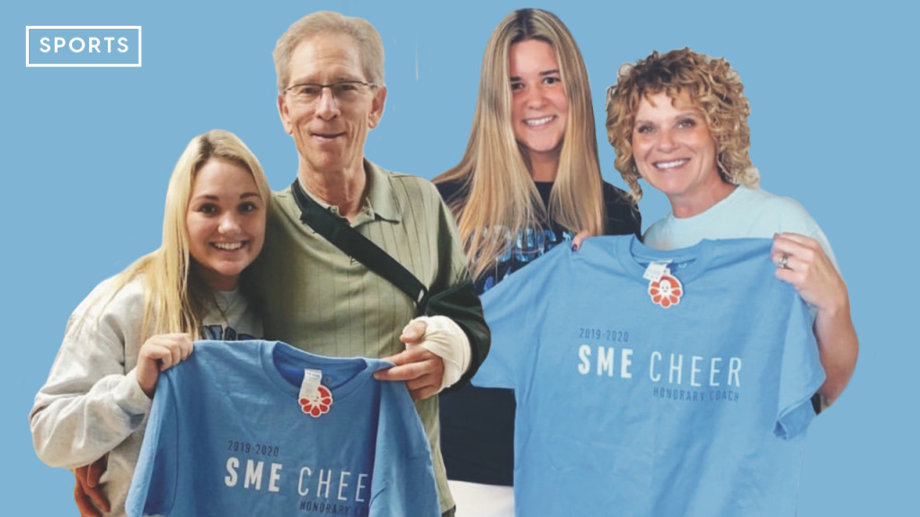 Spreading the Spirit: Cheerleaders give Honorary Coach Awards to their most appreciated teachers