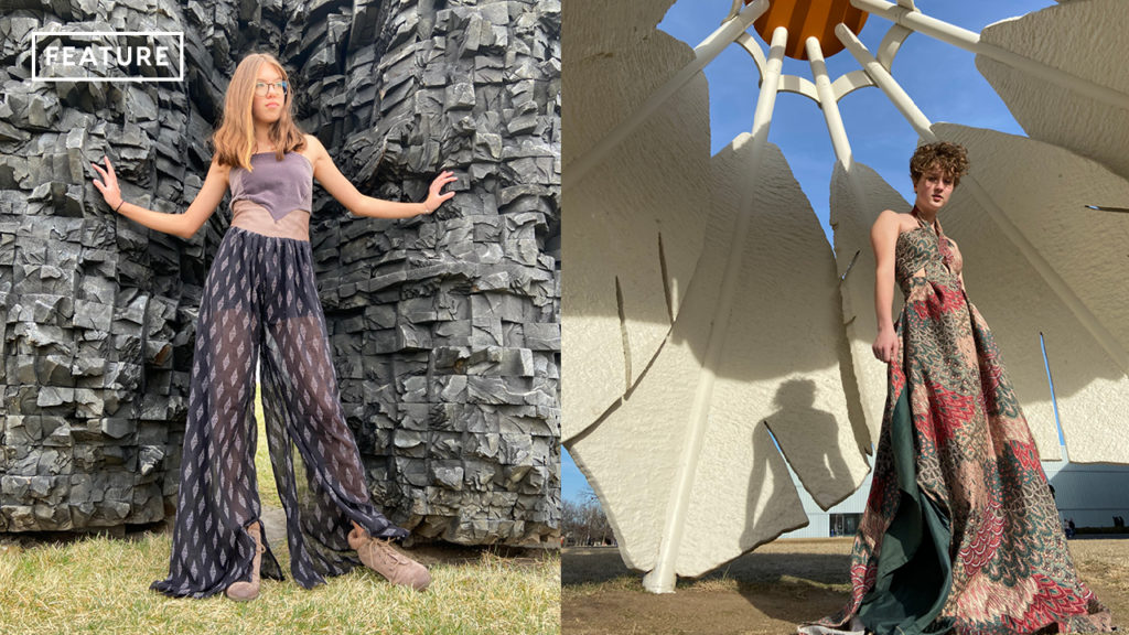 Still Sewing: Junior Sienna Sun uses quarantine as an opportunity to continue her fashion creations
