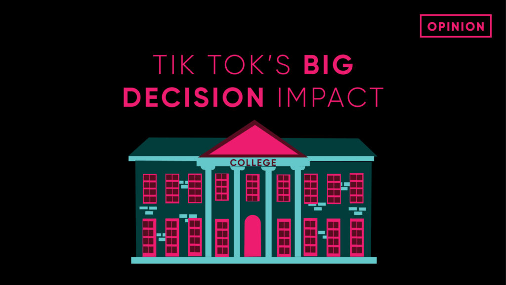 TikTok's Big Decision Impact: Social media's perfectionist culture creates unrealistic expectations in the college application process