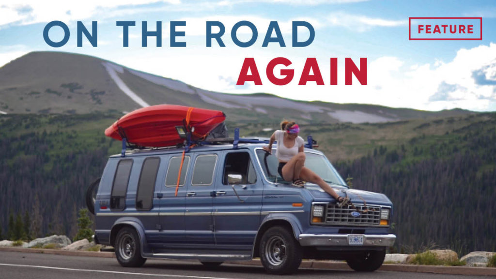 On the road again: east alumni and couple travel the country in their van