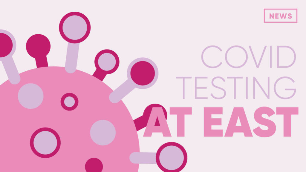 COVID-19 Testing at East: Testing is now available for student's and staff