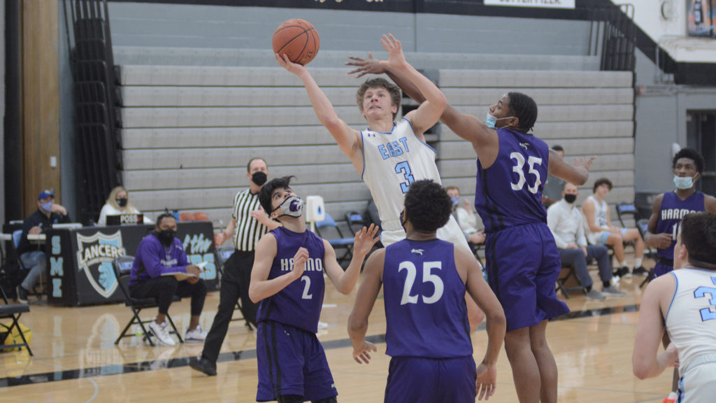 Gallery: Boys Varsity Basketball defeats JC Harmon 56-48