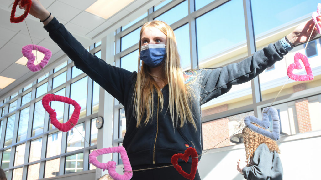 Gallery: SHARE Volunteers Create Valentines for Brighton Gardens