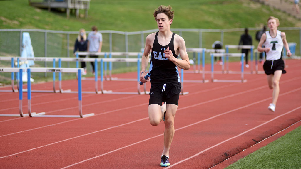 Gallery: Varsity Track Vs. Blue Valley Southwest, Shawnee Mission North and Shawnee Mission West
