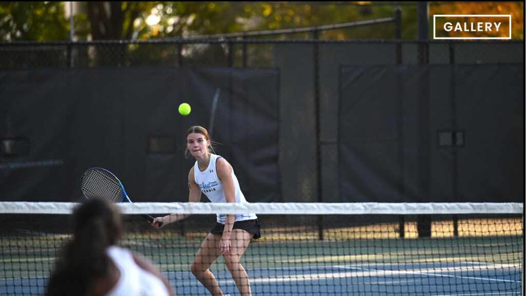 Gallery: Girls Varsity Tennis Defeats Blue Valley High School 9-3
