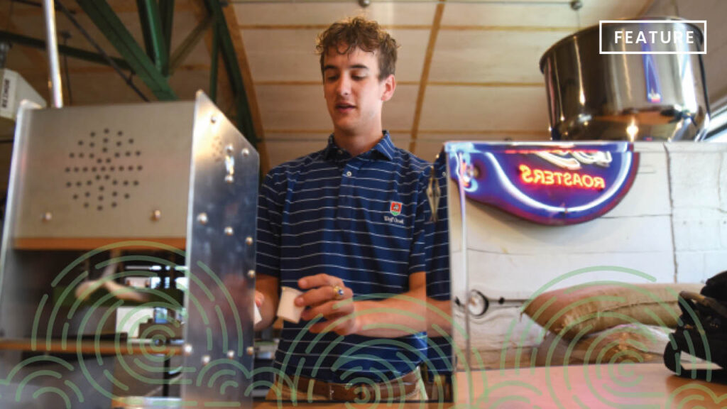Head in the Clouds, Feet on the Ground: Shawnee Mission North senior Ben Cloud learns business skills at North and East to run Cloud's Coffee Company