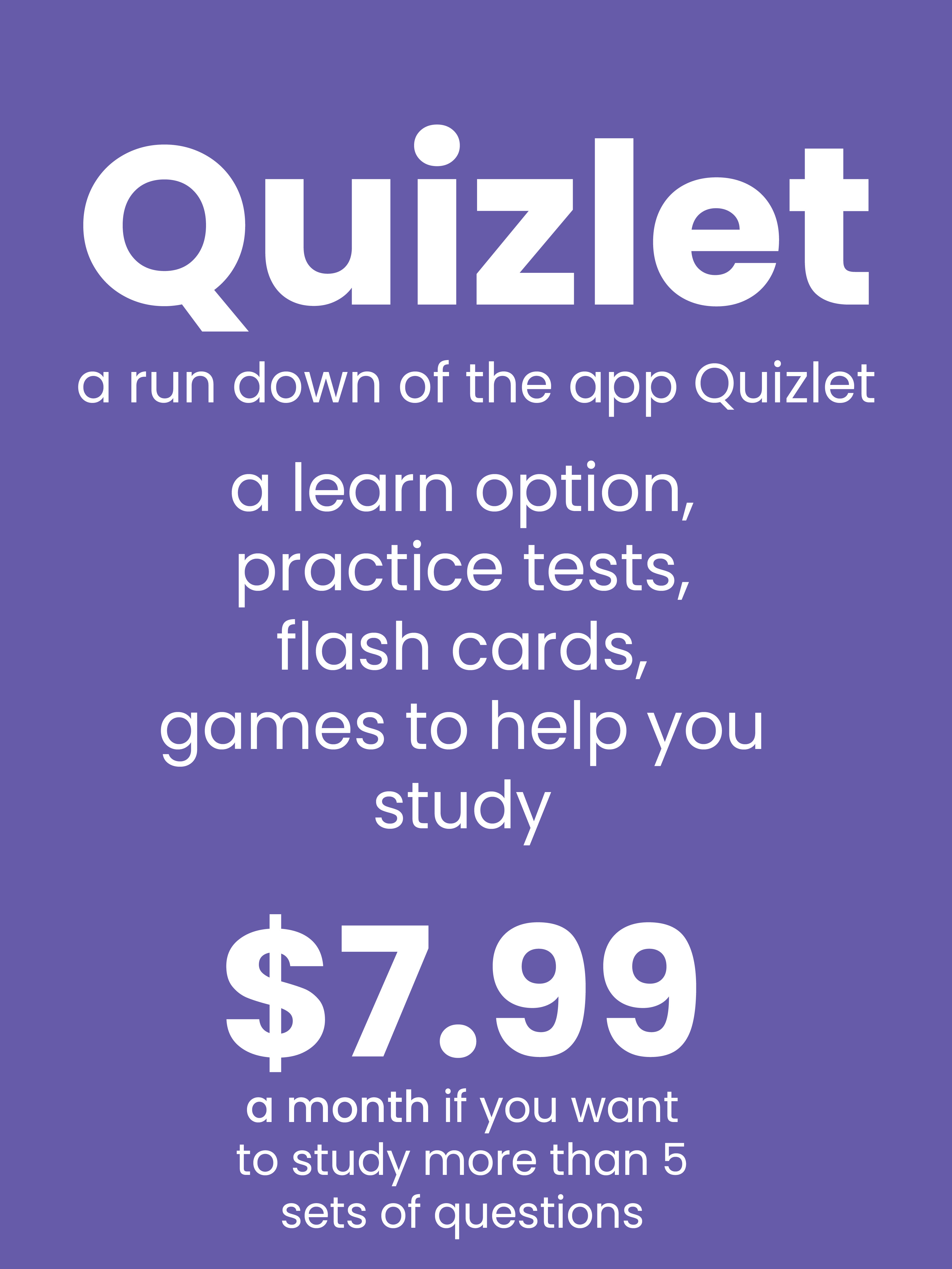 The More You Knowt: Staffer Tries A Quizlet Alternative Called Knowt ...