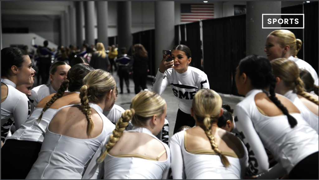 Crunch Time: The Lancer Dancers competed at their state competition on Nov. 18, qualifying for finals and taking fifth place