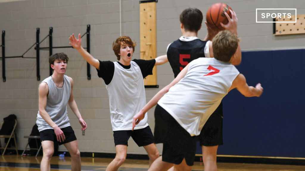 They're On Fireball: The Fireballz — a rec basketball team made up of junior boys — pride themselves in having fun over basketball skills