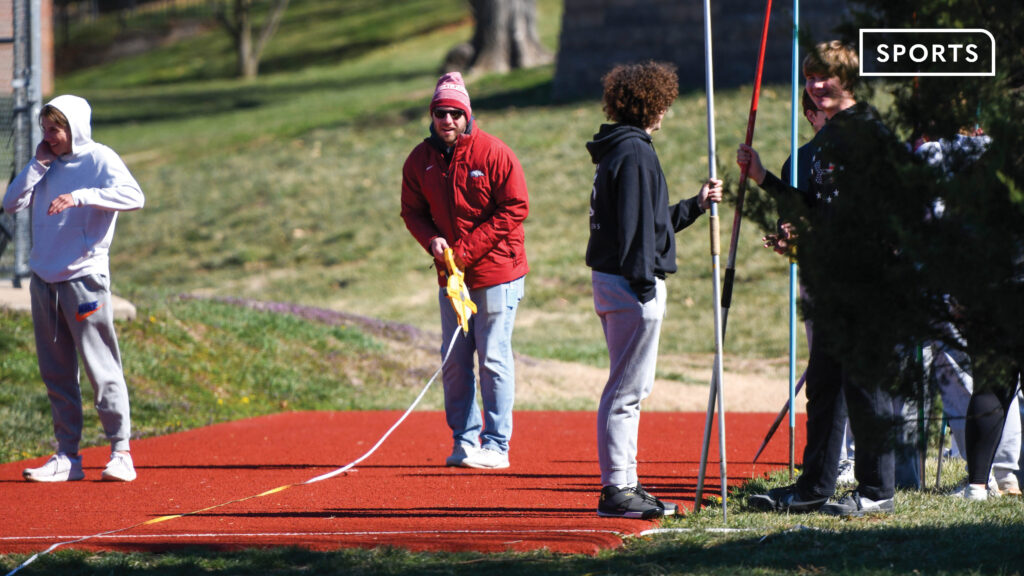 Spears of Experience:  As a three time national champion from the University of Arkansas, the new javelin coach Alex Springer is hoping to improve both the varsity and JV throwers