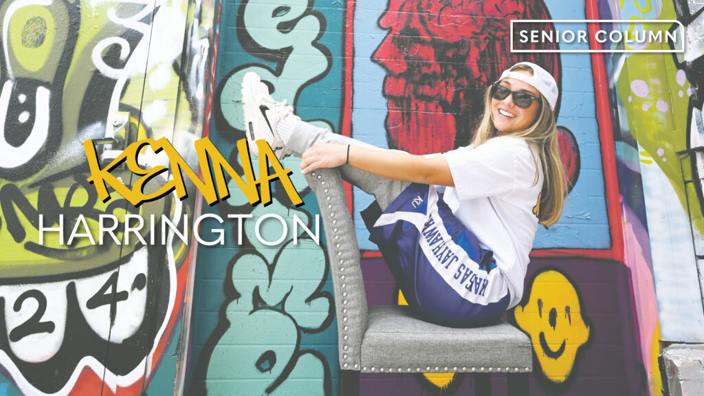 Kenna Harrington: I adjusted from my position change from staff photographer to head editor in one semester through quickly coming out of my comfort zone