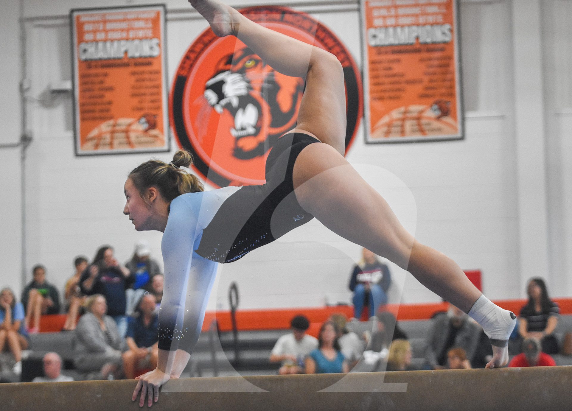 Gallery: Varsity gymnastics took third at Sunflower Tournament