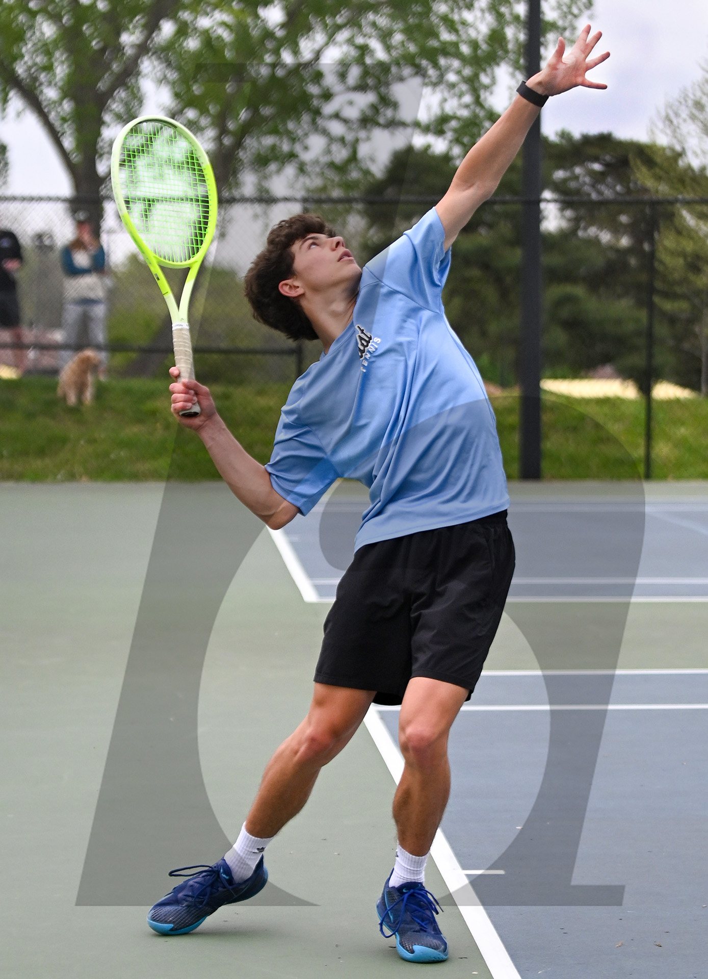 Gallery: Boys Tennis Defeats Rockhurst on Senior Night 21-9