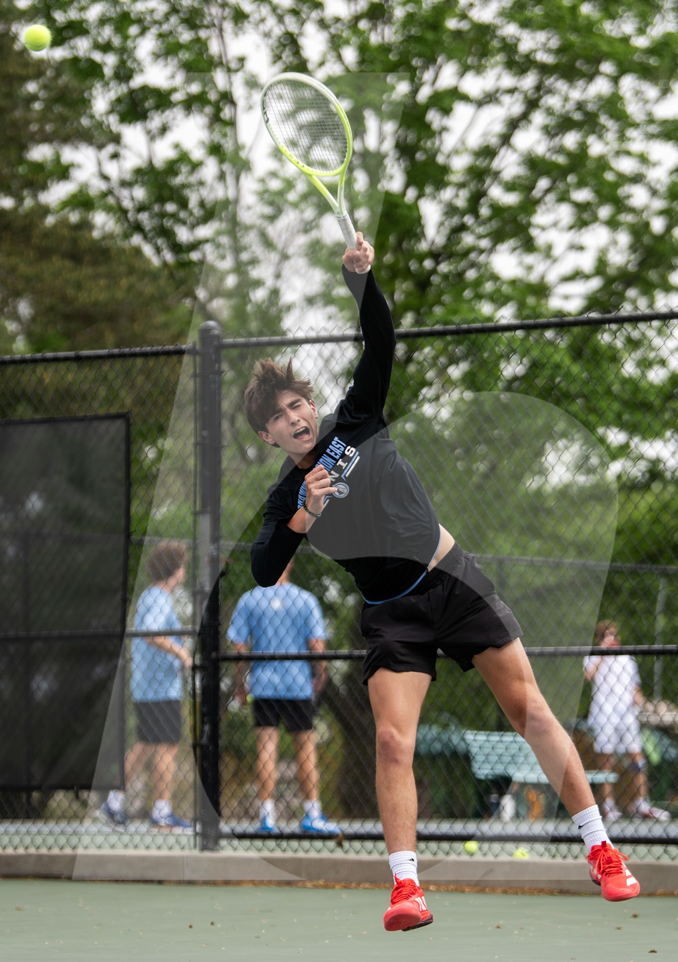 Gallery: Boys Tennis Defeats Rockhurst on Senior Night 21-9