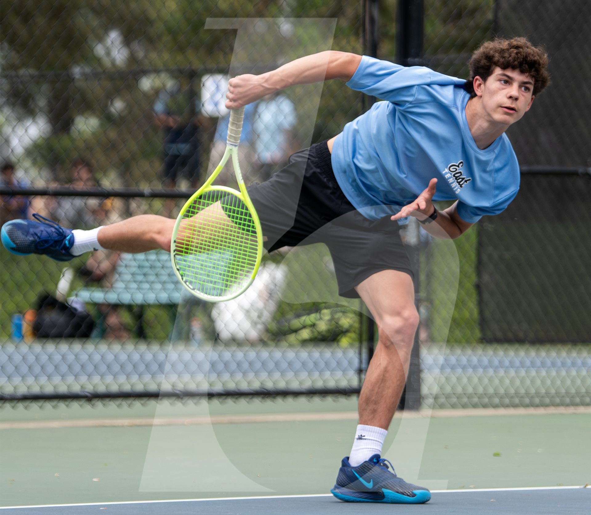 Gallery: Boys Tennis Defeats Rockhurst on Senior Night 21-9
