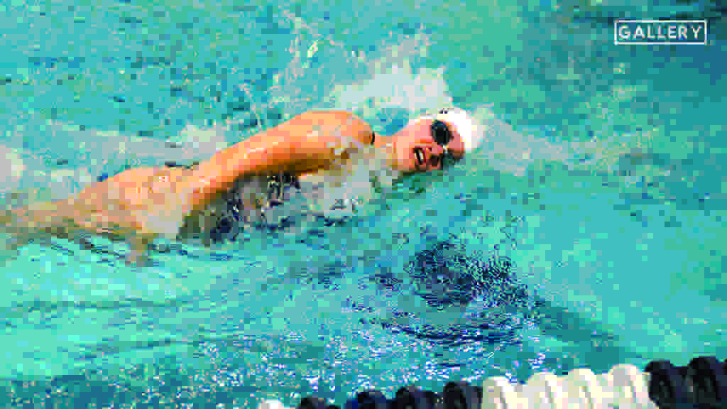 Gallery: Girls Swim defeats Shawnee Mission South on Senior Night 262-171