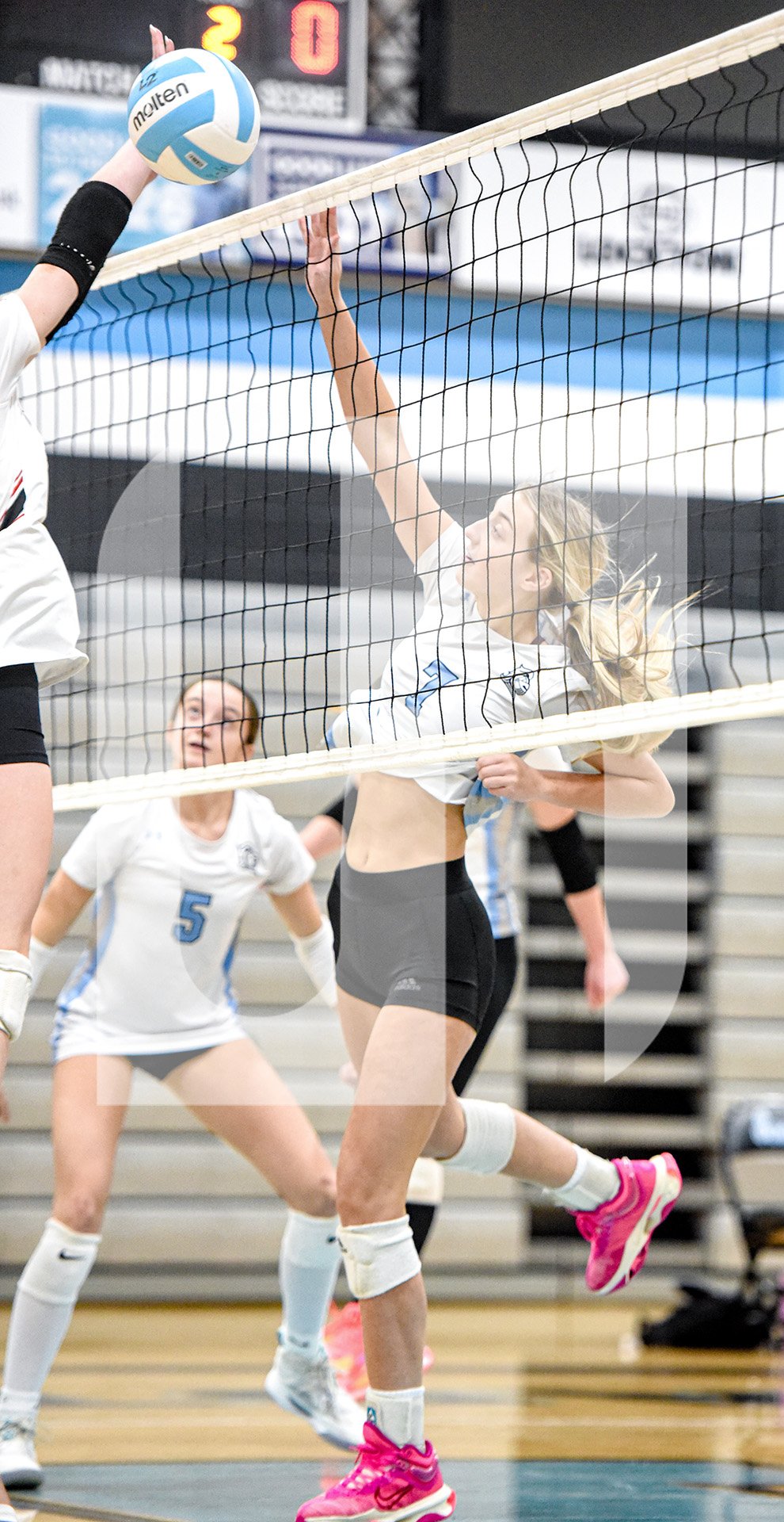Gallery: Varsity Volleyball defeats SM North 3-0