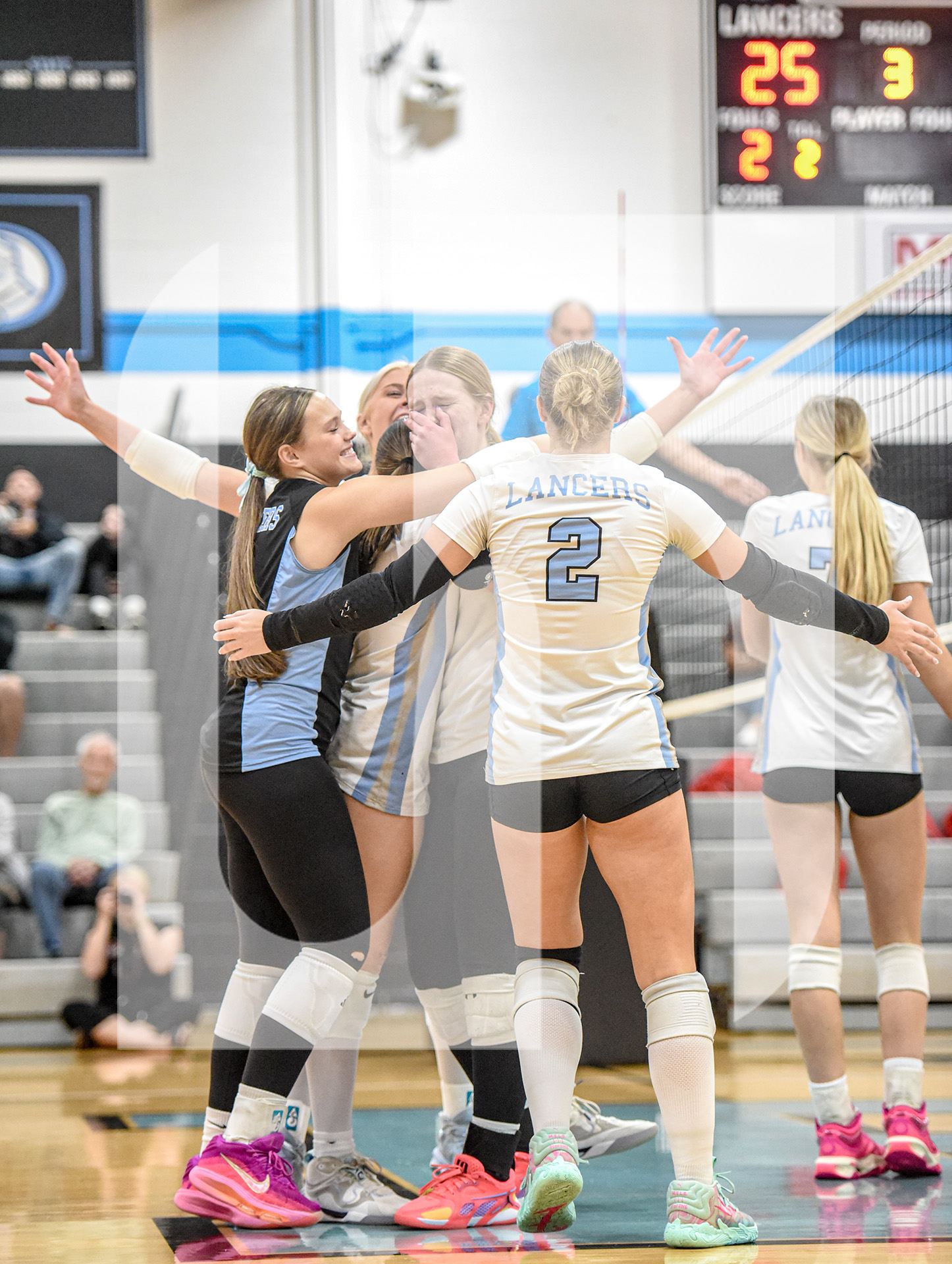 Gallery: Varsity Volleyball defeats SM North 3-0