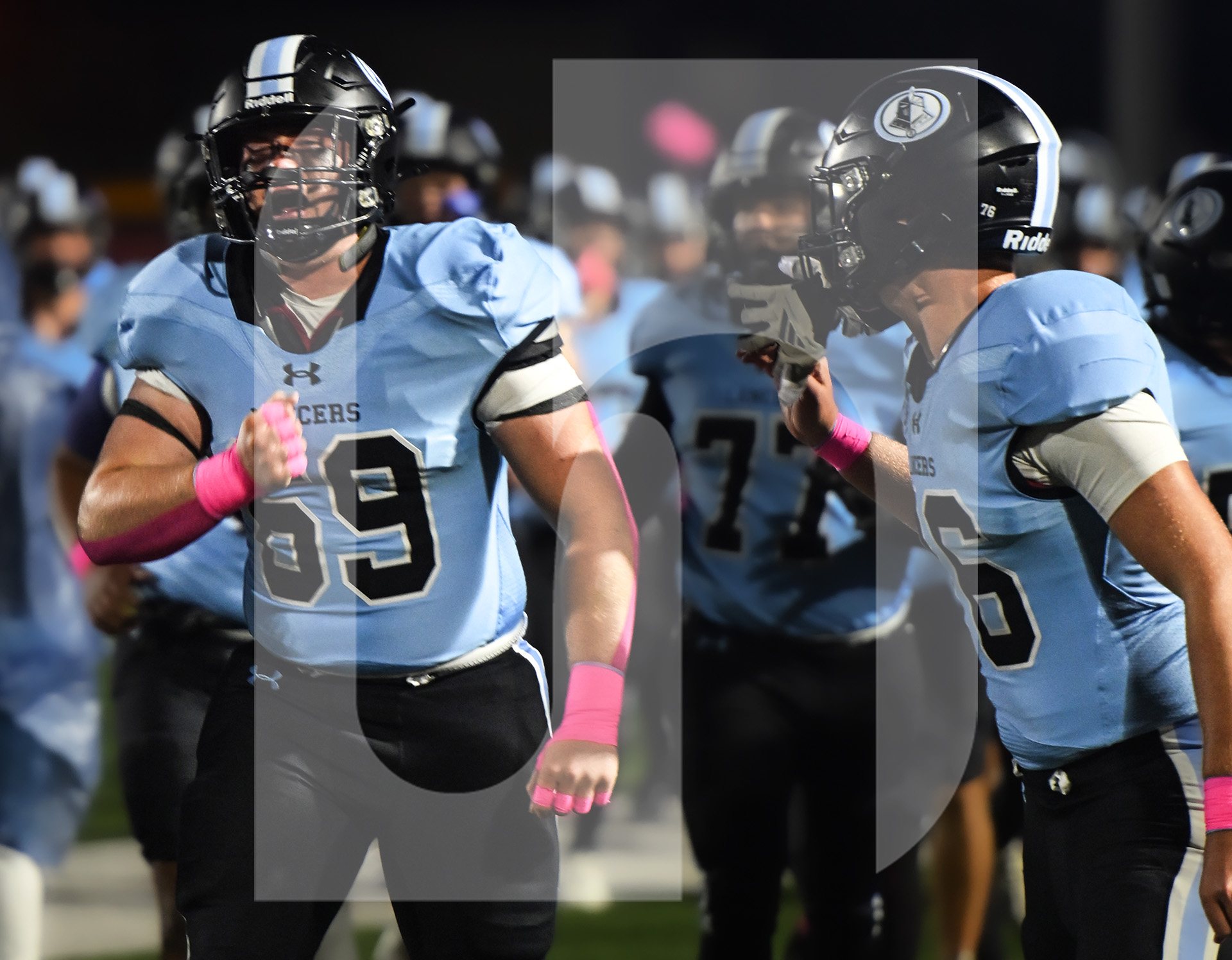 Gallery: Varsity Football Falls to Shawnee Mission NW 48-21 on Senior Night
