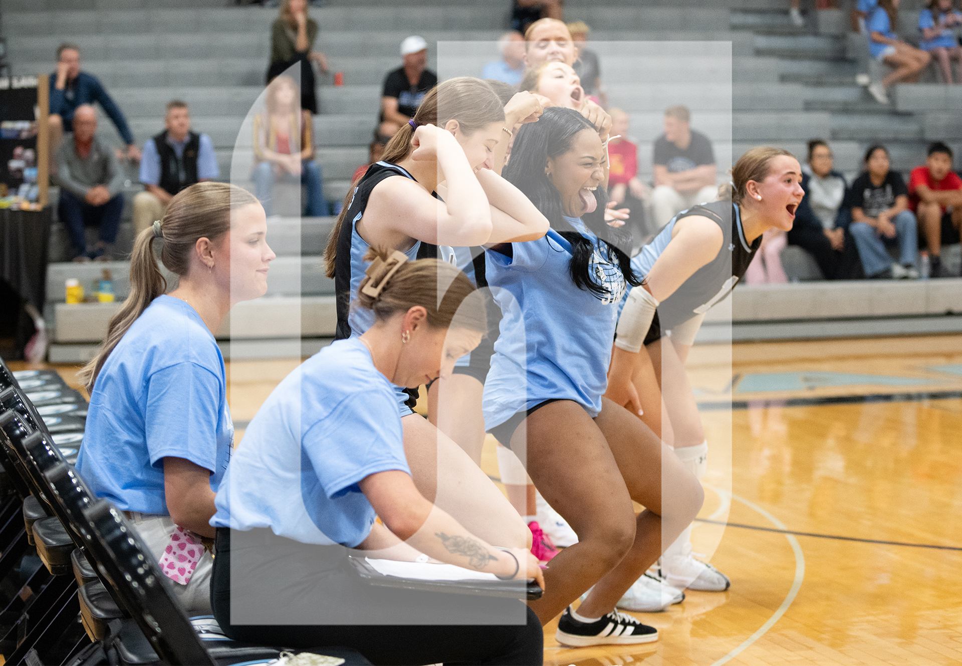 Gallery: Girls Varsity Volleyball Defeats Bishop Miege 3-0
