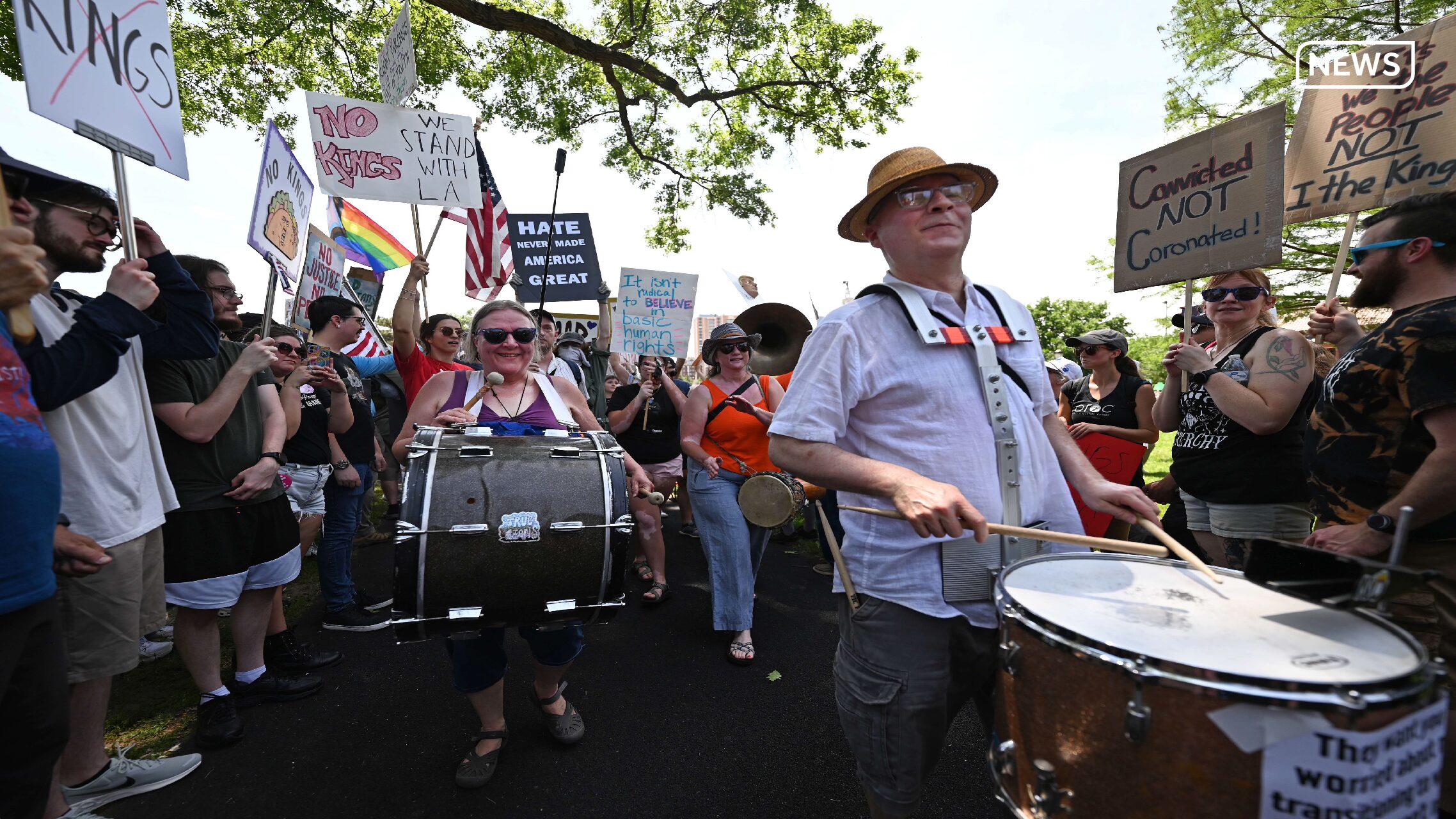 No More Kings: No Kings protests on Oct. 18 drew in protesters across the metro
