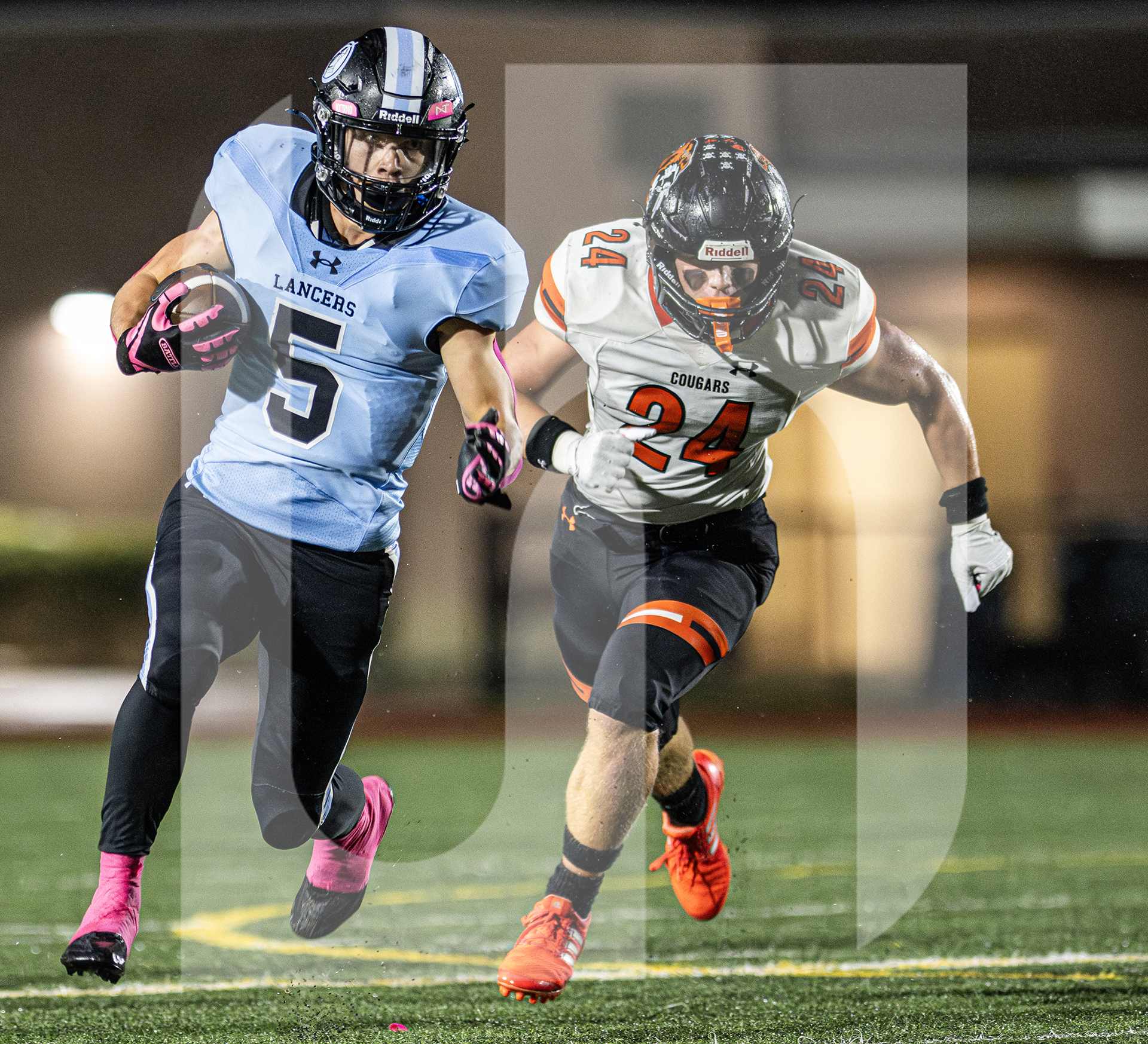 Gallery: Varsity Football Falls to Shawnee Mission NW 48-21 on Senior Night
