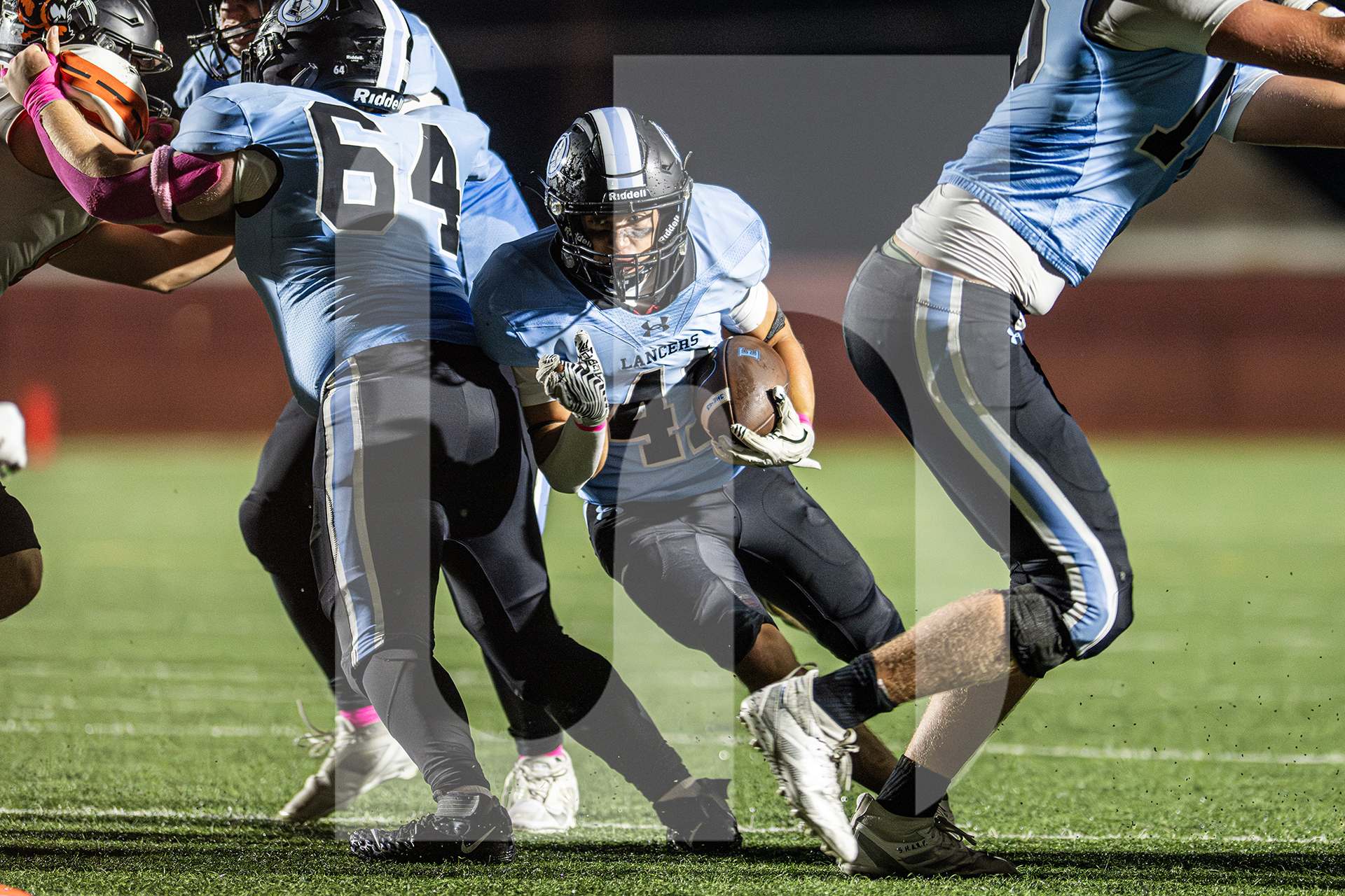 Gallery: Varsity Football Falls to Shawnee Mission NW 48-21 on Senior Night