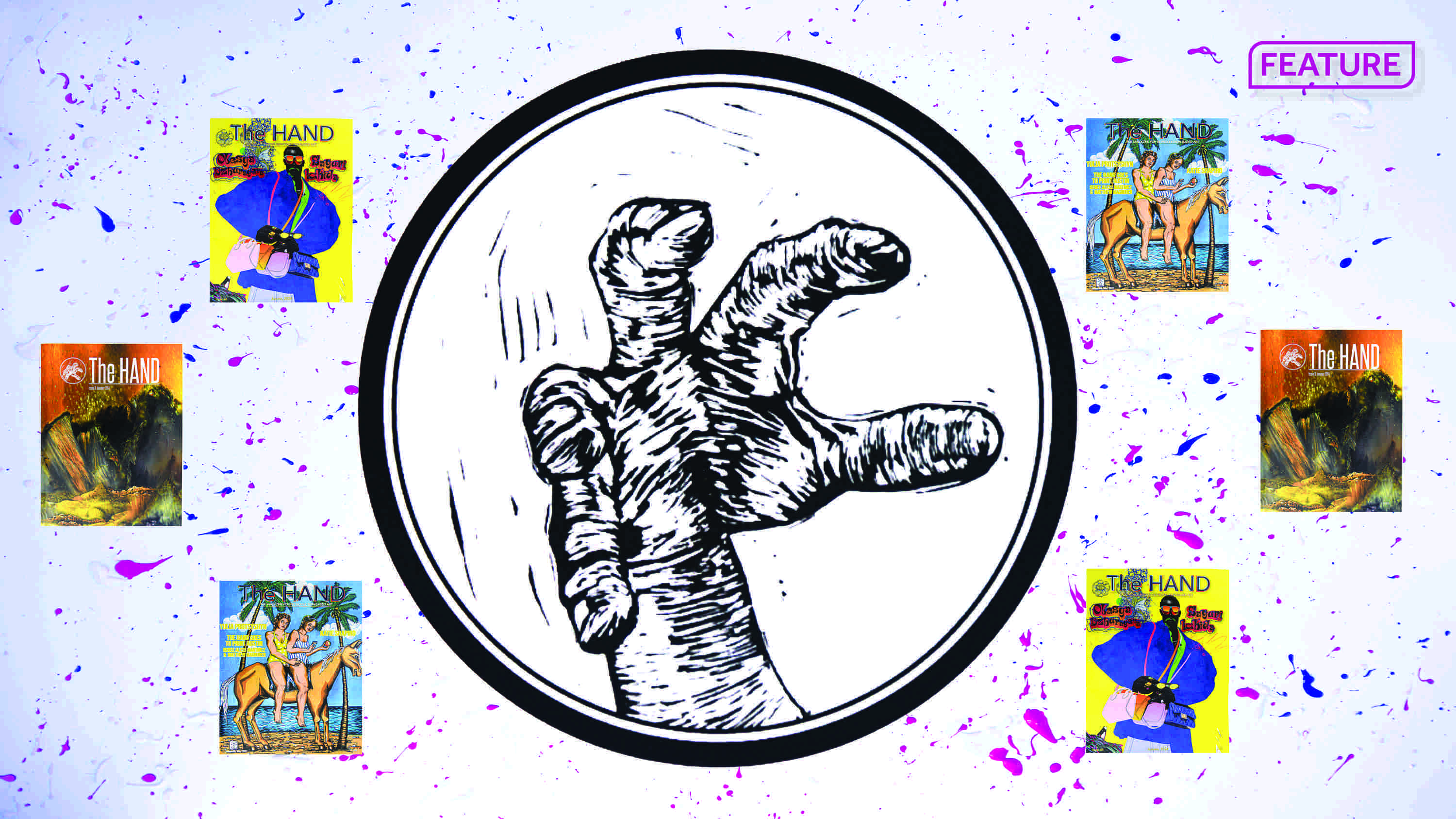 50 with Fink: Art teacher Adam Finkelston shares his art through his magazine, “The Hand”