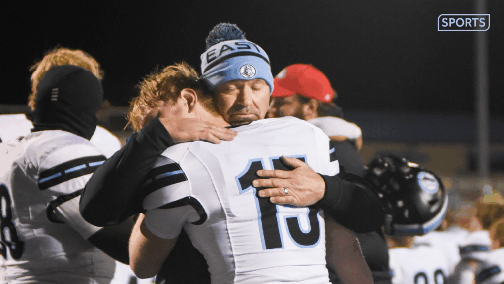 Coaching to a Community: Head football coach Mark Simoneau received the Coach of the Week award from the Chiefs