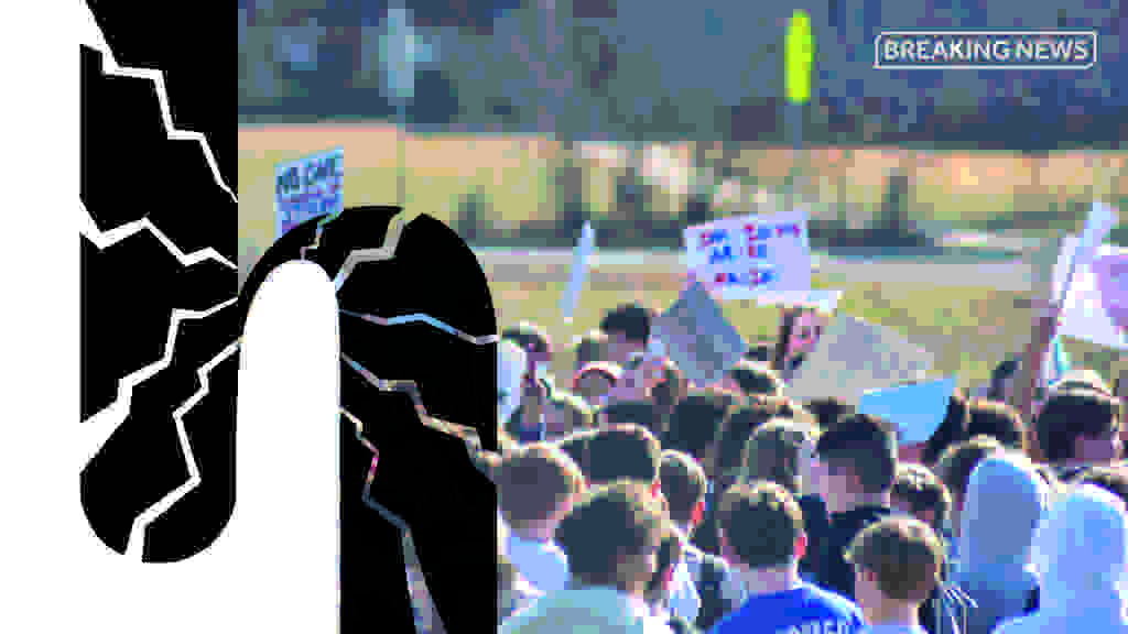 Breaking News: Indian Hills Middle School students walk out in protest of ICE