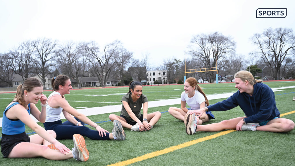 Coaching to a Community:  Teacher and coach Abra Scanlon makes it her goal to connect with athletes she coaches